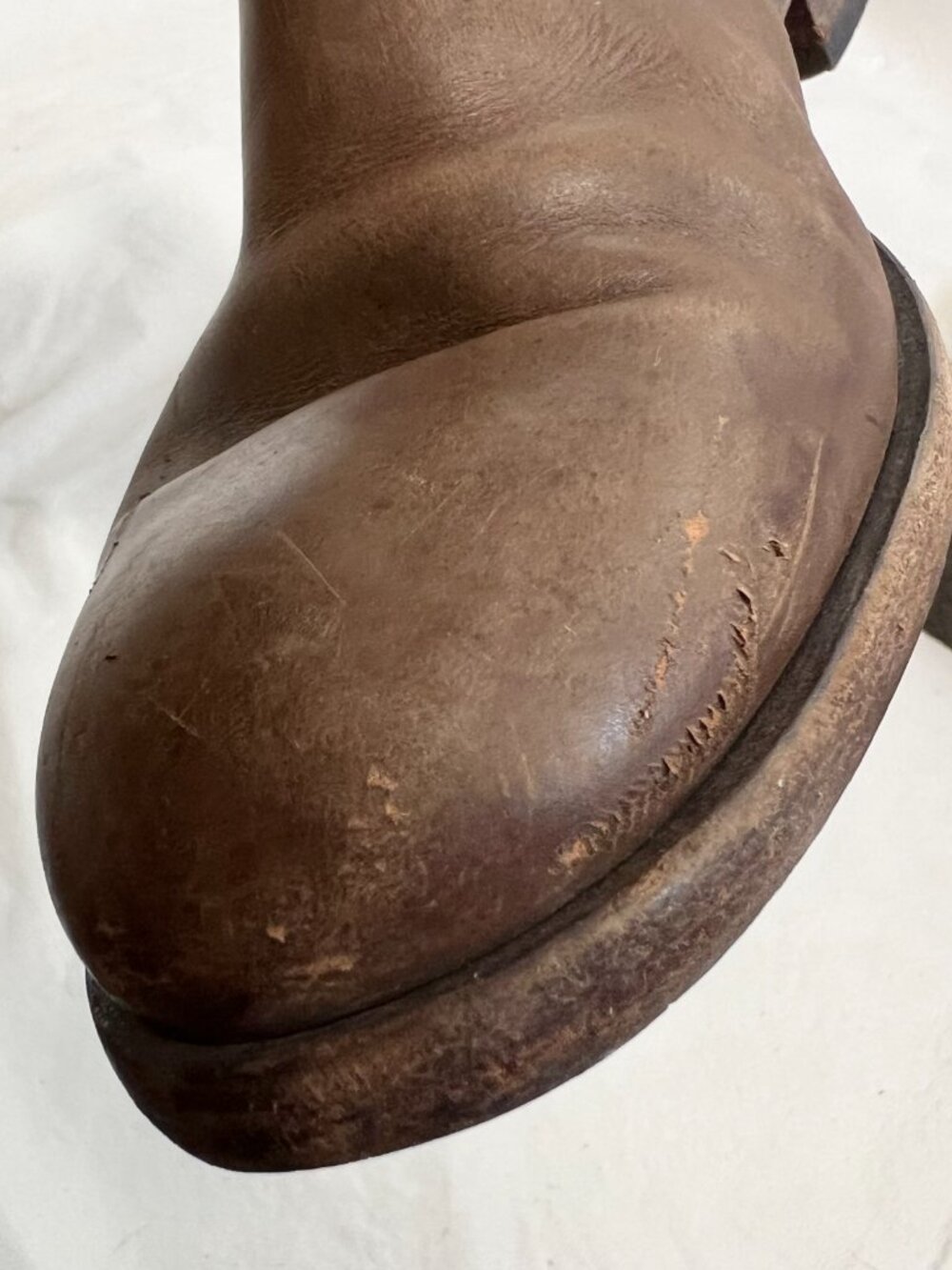 Brunello Cucinelli Chelsea Boots taupe brown leather IT 36 US 6 ankle booties - Picture 11 of 13